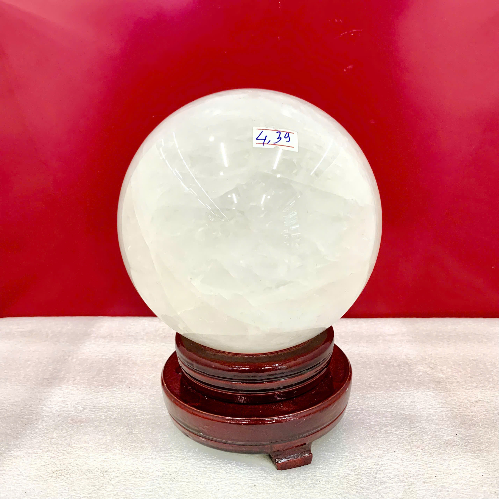 Cầu Thạch Anh Trắng Cùi Dừa A ( 1kg )