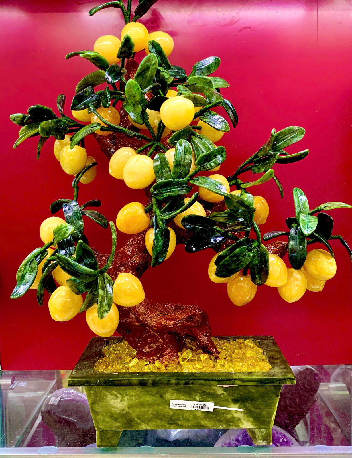 Cây Đào Ngọc Hoàng Long 38 quả 