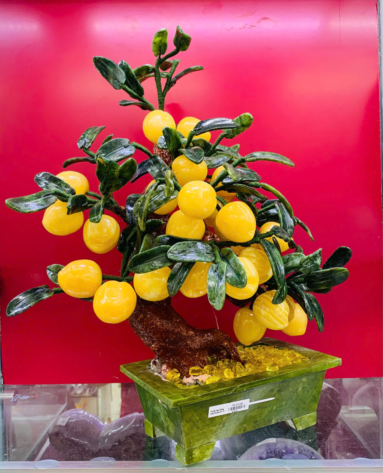 Cây Đào Ngọc Hoàng Long 28 quả