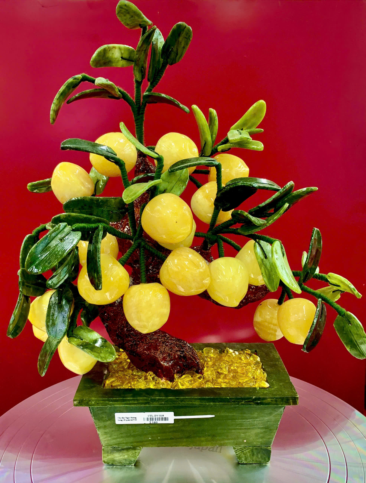 Cây Đào Ngọc Hoàng Long 18 quả 