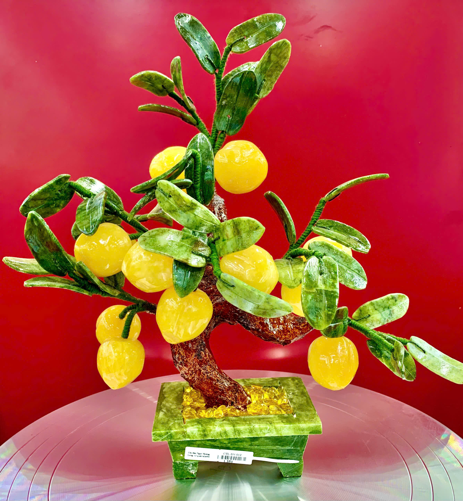 Cây Đào Ngọc Hoàng Long 12 quả 