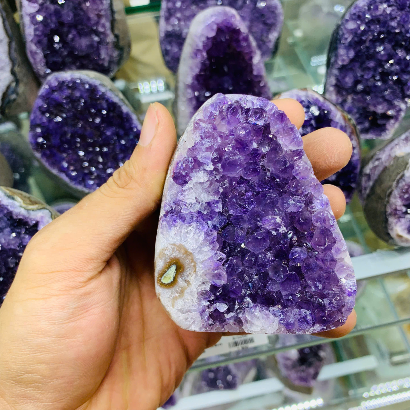 Bông Thạch Anh Tím 3A ( 1kg )