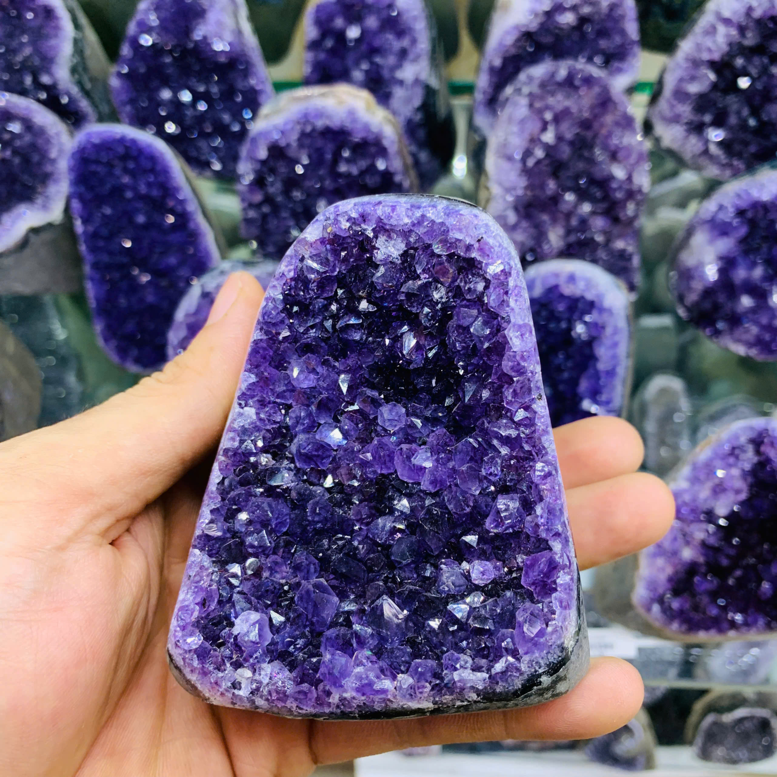 Bông Thạch Anh Tím 4A ( 1kg ) 