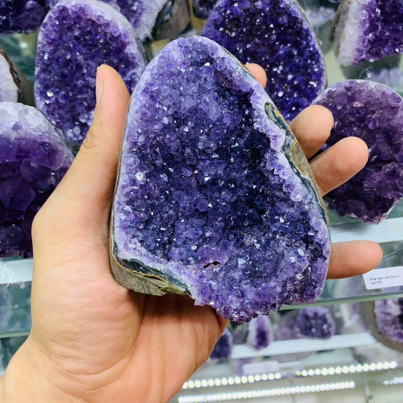 Bông Thạch Anh Tím 3A ( 1kg )