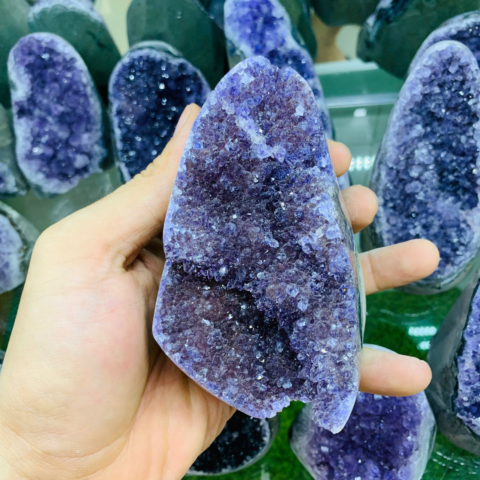 Bông Thạch Anh Tím 2A ( 1kg )