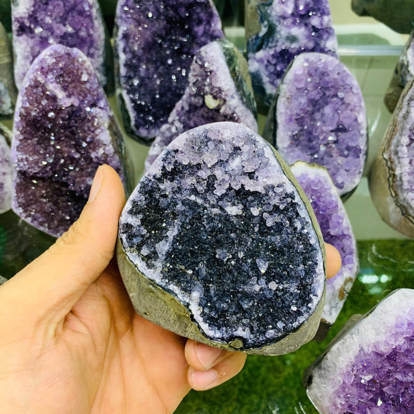 Bông Thạch Anh Tím 2A ( 1kg )