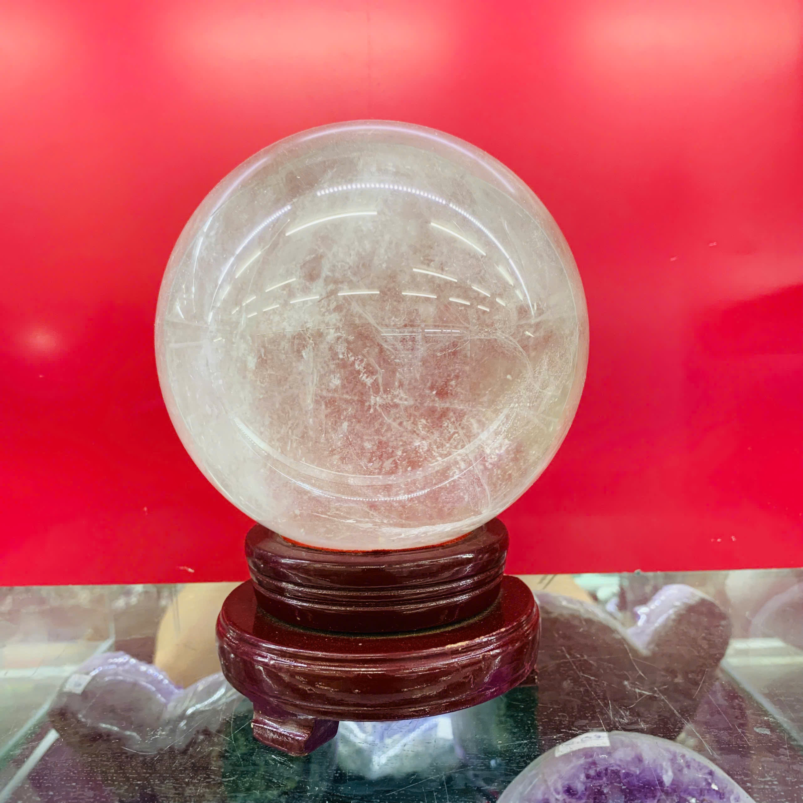 Cầu Thạch Anh Trắng Trong 5A ( 4.4kg )