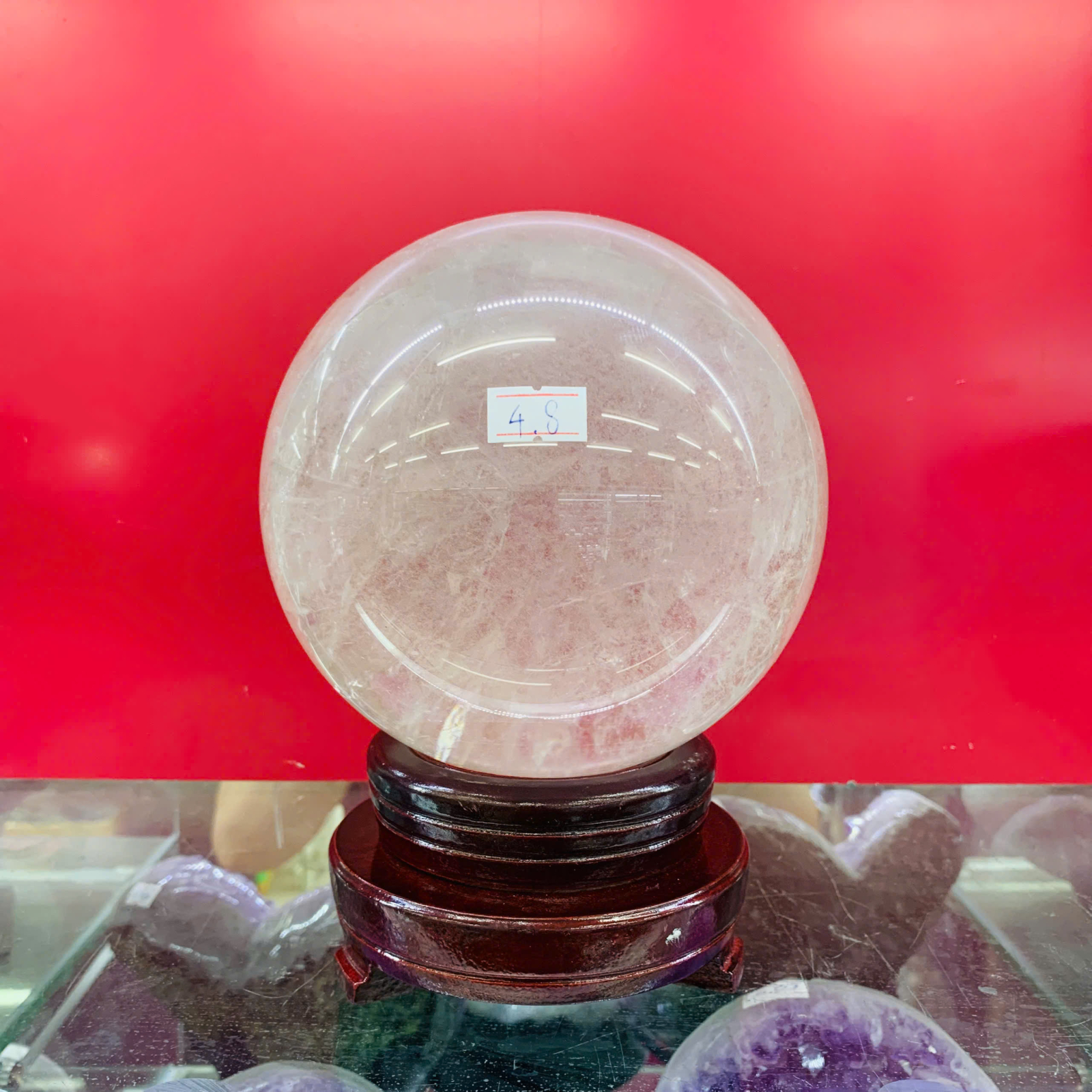 Cầu Thạch Anh Trắng Trong 5A ( 4.8kg )