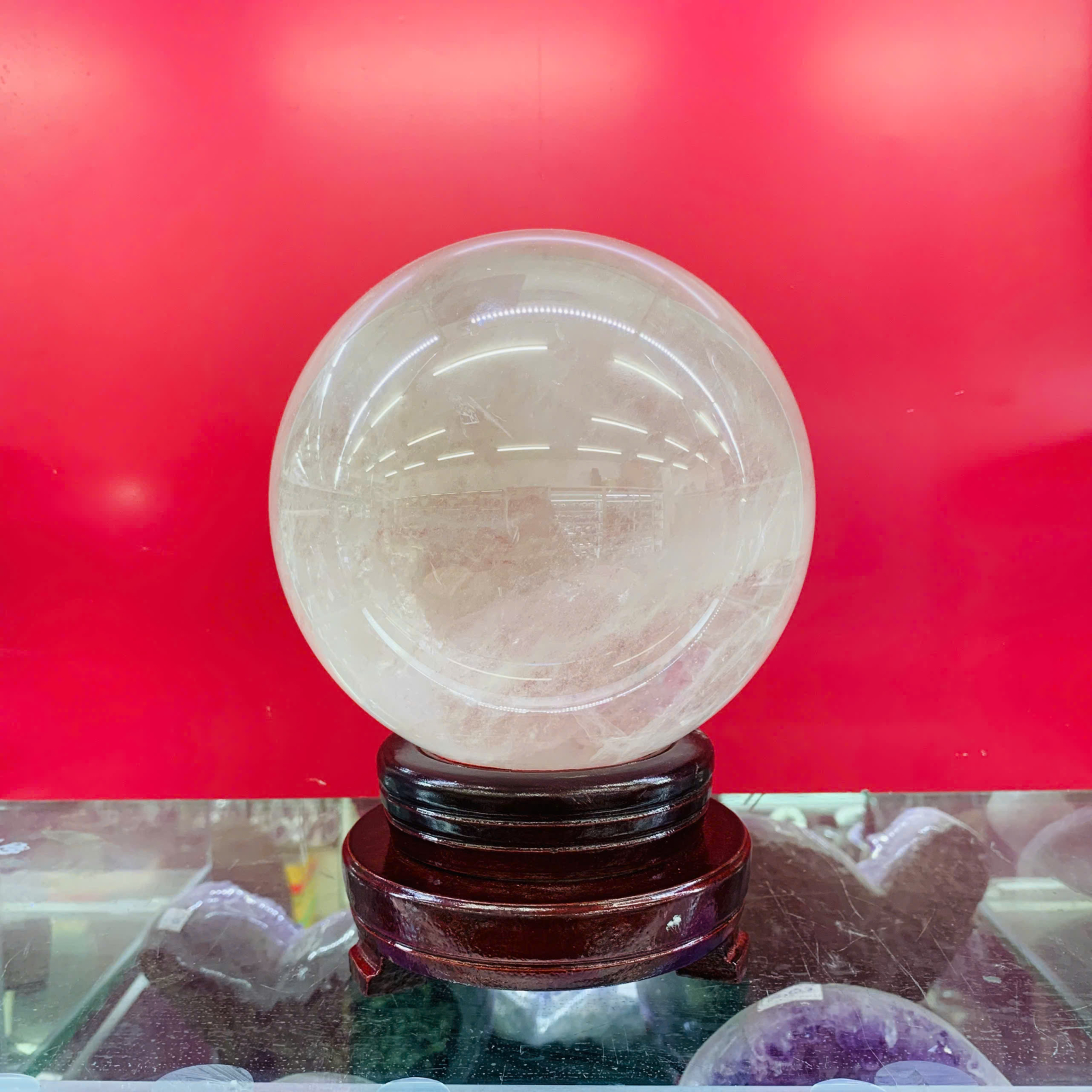 Cầu Thạch Anh Trắng Trong 5A ( 5.1kg )