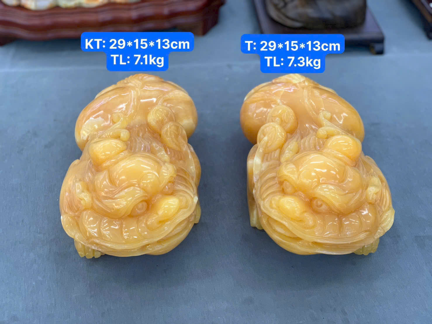 Tỳ hưu Ngọc Hoàng Long ( KT: 29*15*13cm )