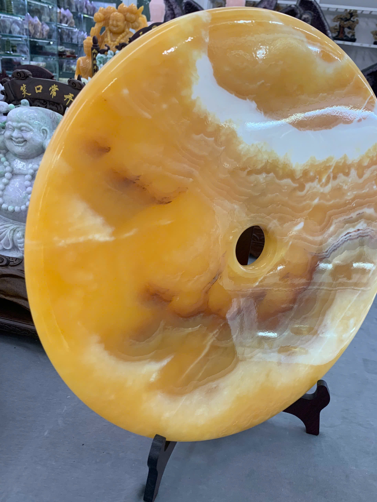 Đồng Tiền Ngọc Hoàng Long ( KT: 40cm )