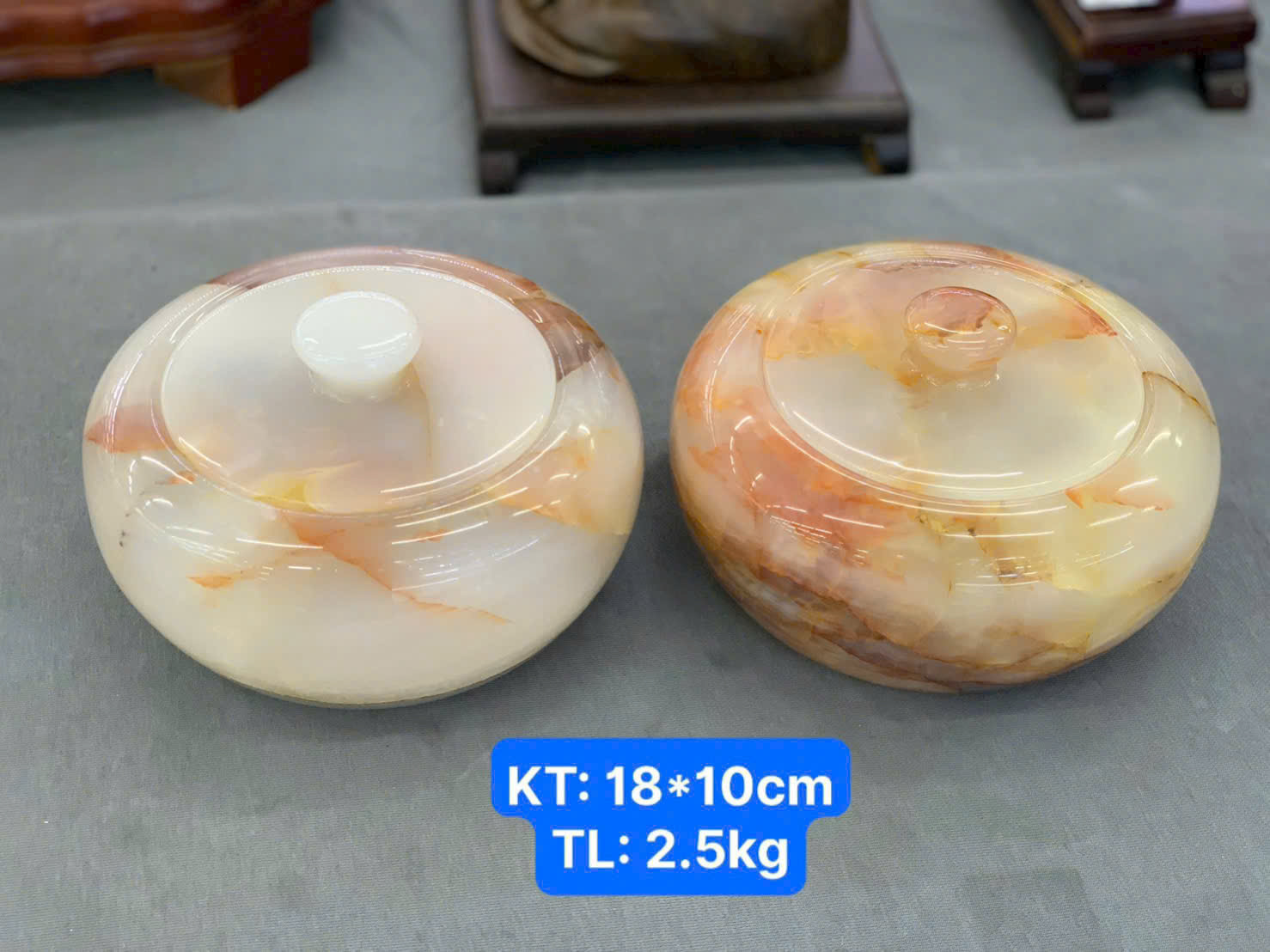 Bát Tụ Ngọc Onyx ( KT: 18*10cm ) 