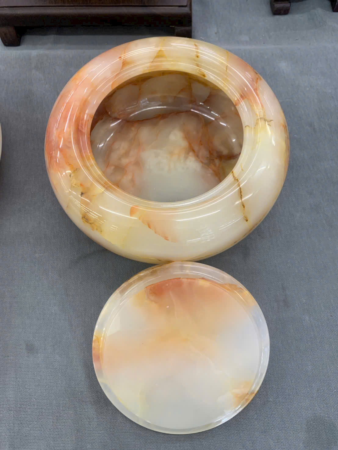 Bát Tụ Ngọc Onyx ( KT: 18*10cm )