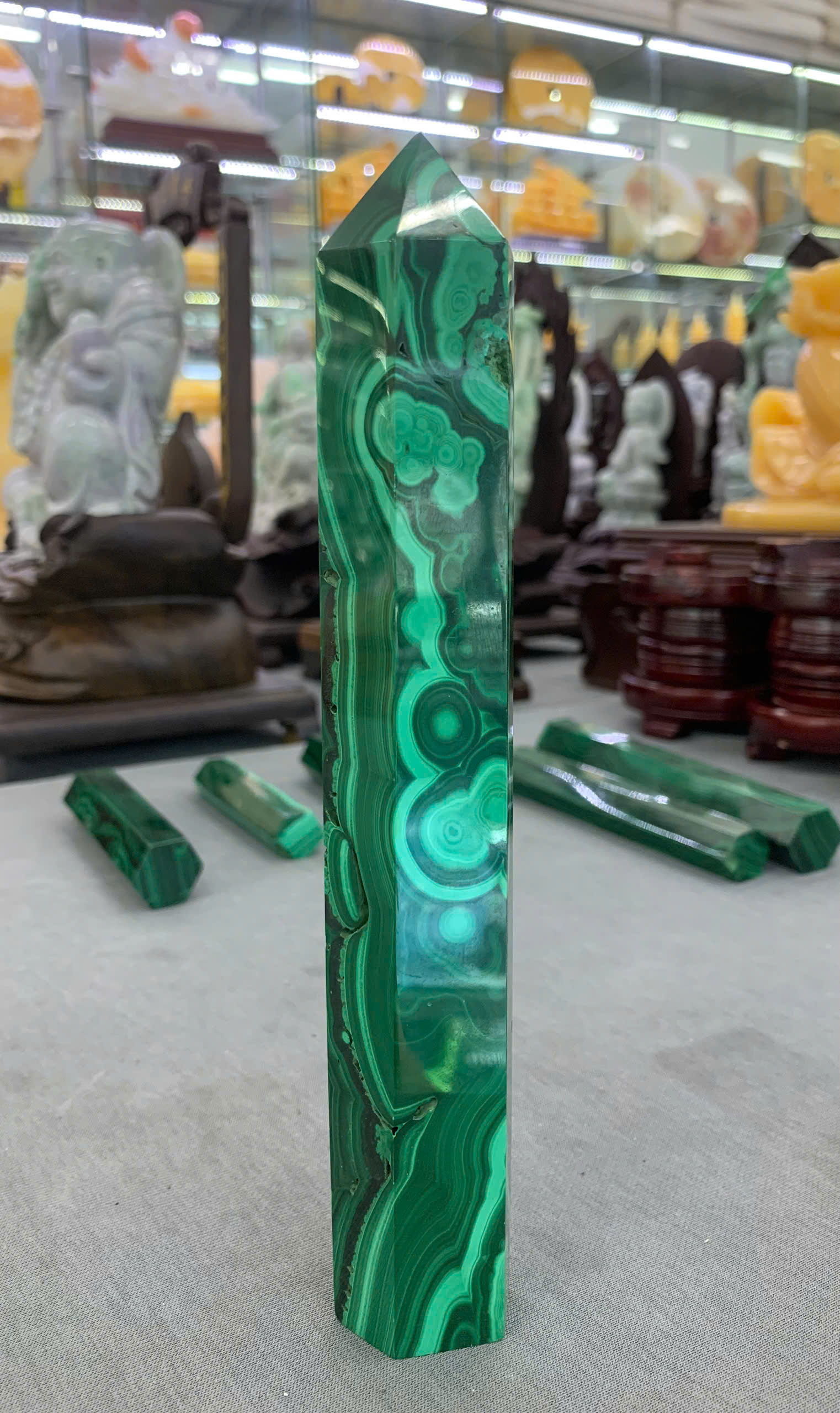 Trụ Đá Lông Công Size 15-20cm ( 1kg )